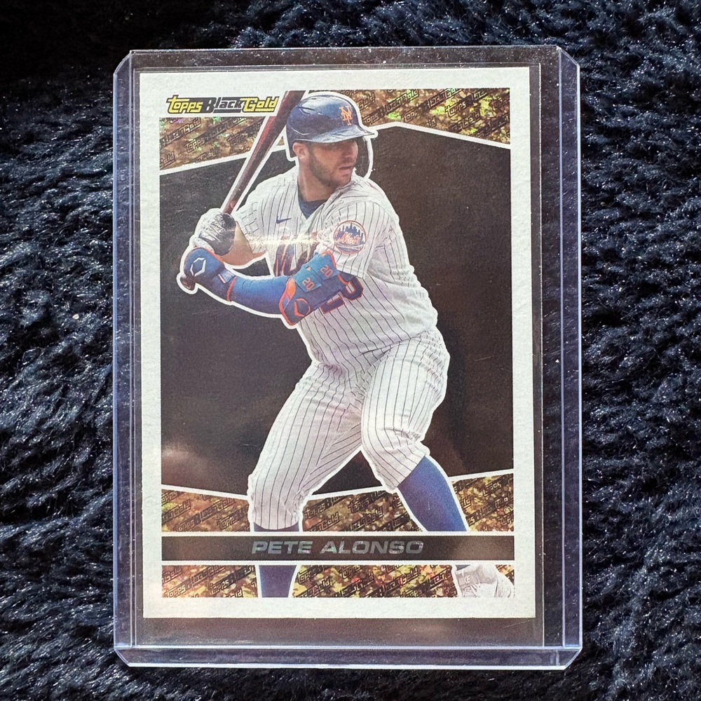 Pete Alonso New York Mets Baseball Card